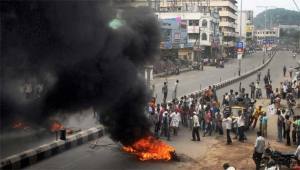 Telangana protests